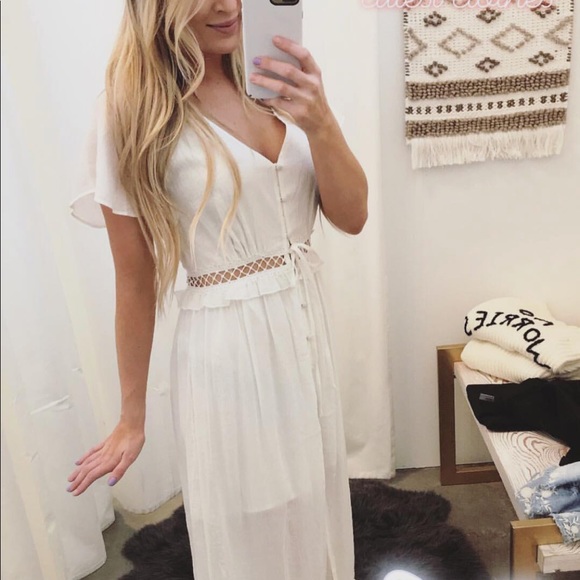 White maxi dress - Picture 3 of 8